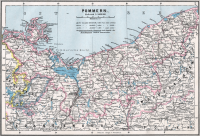 Prowincja Pomorze 1905